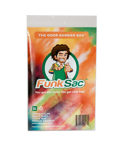 FunkSac Zip Seal Bag-Medium (10 bags per pack)